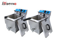 3.3kw Commercial Kitchen Cooking Equipment Fast Food Shop 12L Oil Tank Electric Fryer