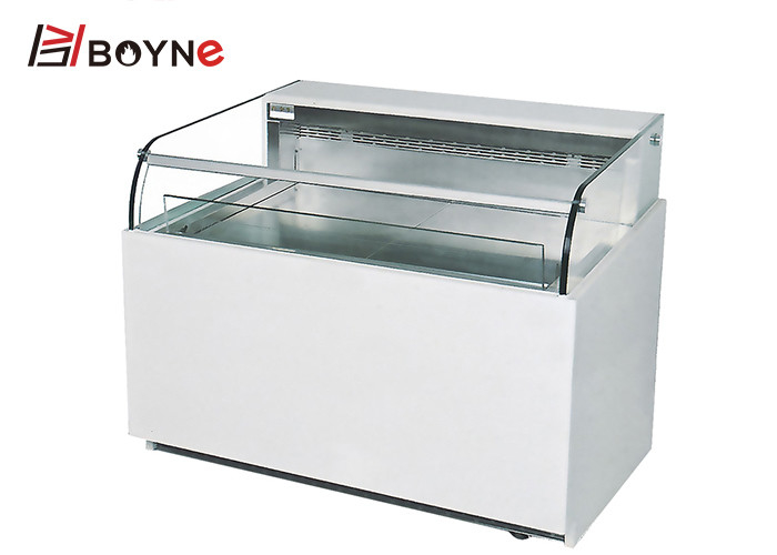 One Side Opened Single Layer Cake Display Chiller For Restaurant